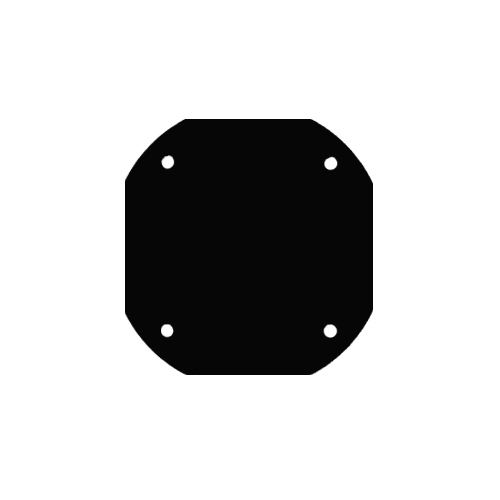 Carbon Steel Filter Port Cover Only Porting Components