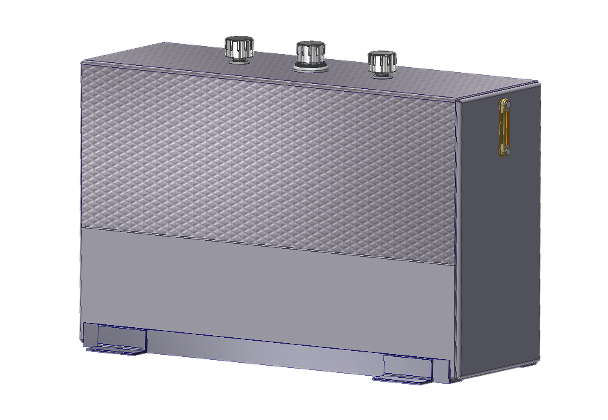 Aluminum Upright - 100 Gallon Hydraulic Tanks